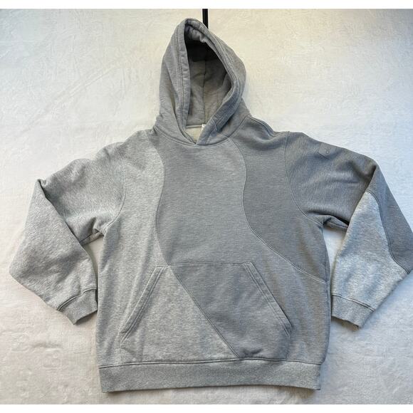 Alo Yoga Make Waves Hoodie Small Womens / XS Mens Athletic Heather Grey Tonal - Picture 8 of 16